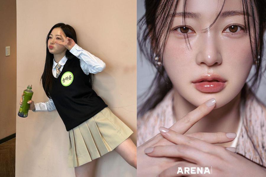 7 OOTD dan Makeup Song Ha Yoon, Pemain Marry My Husband