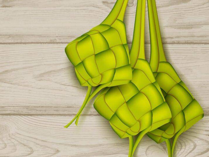 ilustrasi ketupat (freepik.com/freepik)