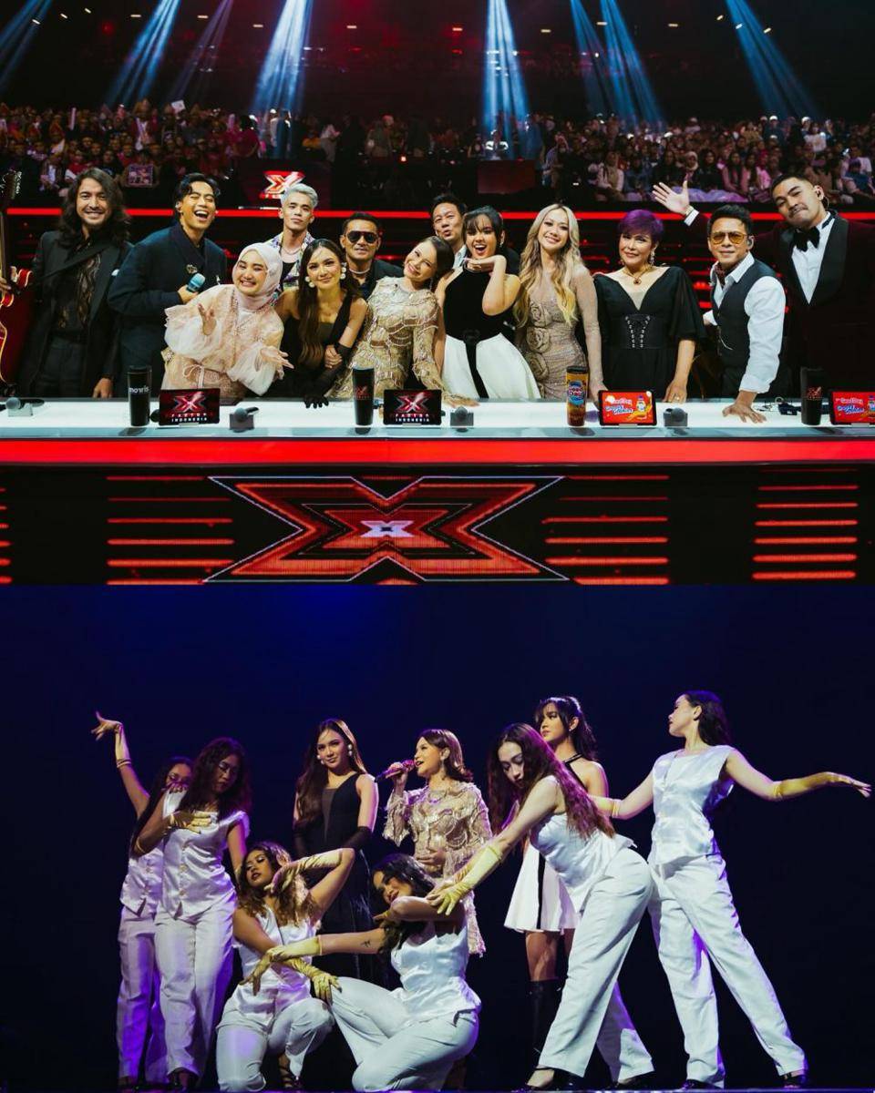 potret Rossa saat grand final X Factor Indonesia 2024 (instagram.com/itsrossa910)