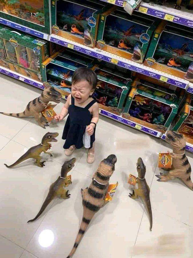 foto kocak berhubungan dengan dinosaurus (reddit.com/user/Sjheuaksjd)