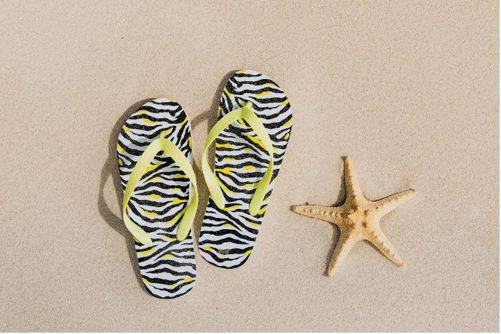 ilustrasi sandal japit (pexels.com/Karolina Grabowska)