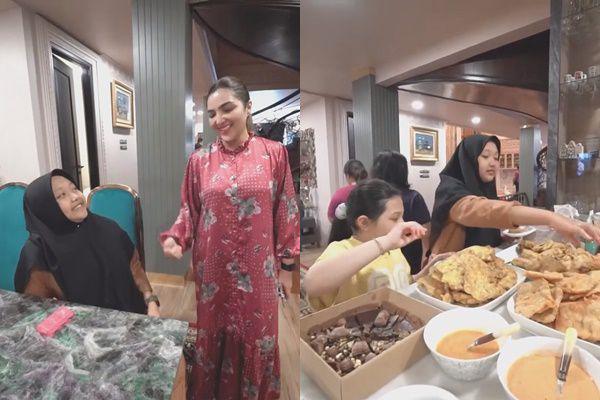 7 Potret Ashanty Buka Puasa Bareng Anak Angkatnya, Akrab sama Arsy