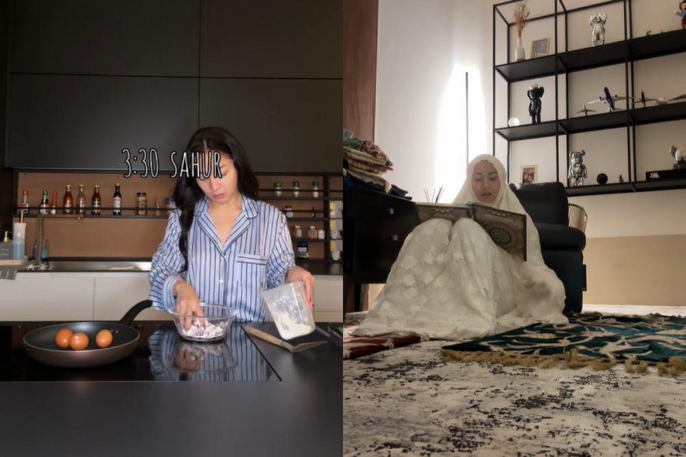 8 Rutinitas Nikita Willy saat Ramadan, Siapkan Sahur hingga Tadarus