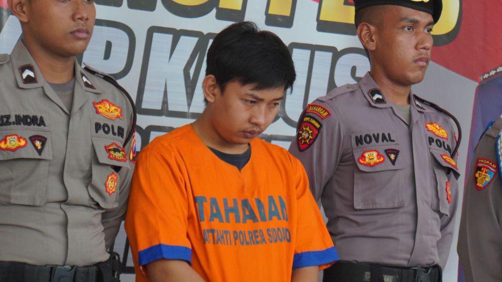 Pelaku Pembunuhan Kasir Minimarket Sidoarjo Ditangkap, Ikut Olah TKP