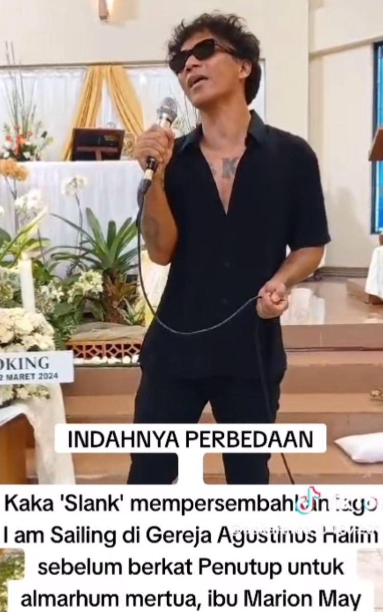 potret Kaka Slank hadiri acara mengenang kematian ibu mertuanya (Instagram.com/nataschaule)