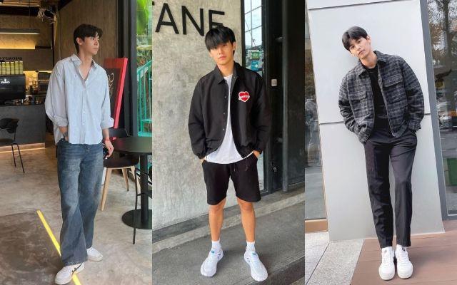 7 Ide Outfit Nongkrong di Kafe ala Aktor Ja Phachara, Super Charming!