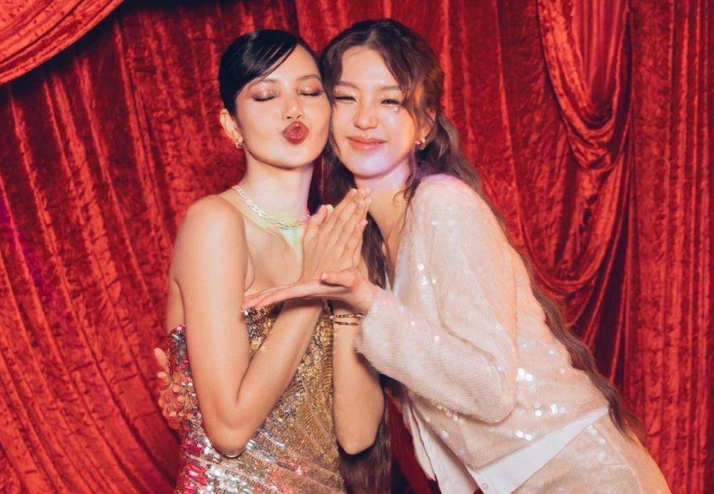 potret Thanaerng Kanyawee di pesta ulang tahun Lisa BLACKPINK (instagram.com/thanaerngnin)