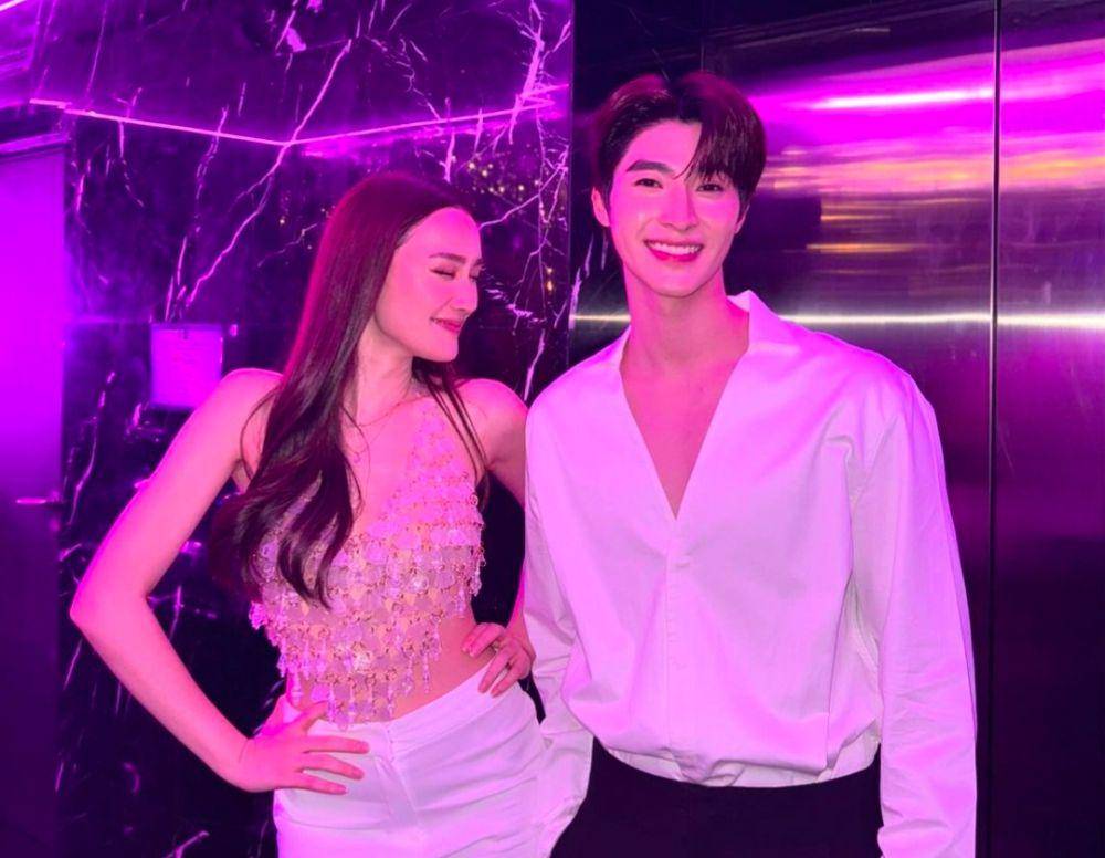 potret Blue Pongtiwat di pesta ulang tahun Lisa BLACKPINK (instagram.com/dianaflipo)