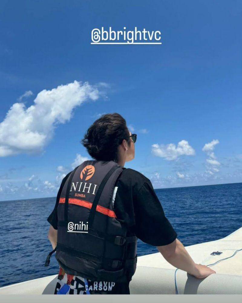 potret Bright Vachirawit liburan di Sumba (instagram.com/theycallme.jake)