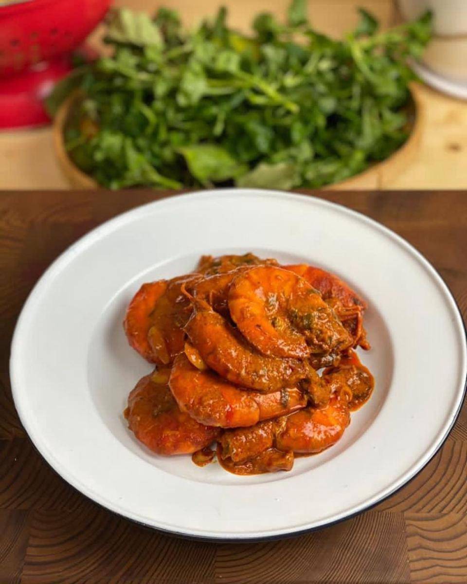 Rendang udang (instagram.com/azianhasan)