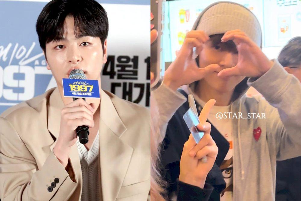 7 Potret B.I di Premier Film JUNE Again 1997 bareng Member iKON
