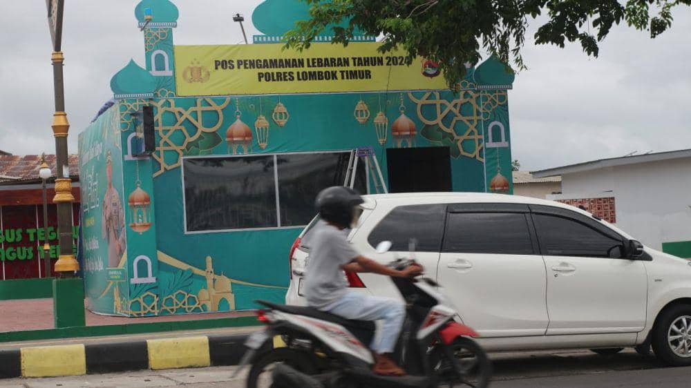 Pos PAM yang dibangun simpang 4 Pancor (IDN Times/Ruhaili)