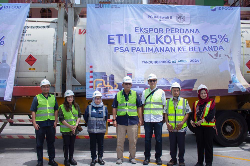ID Food Ekspor Perdana Etanol 95 Persen ke Belanda