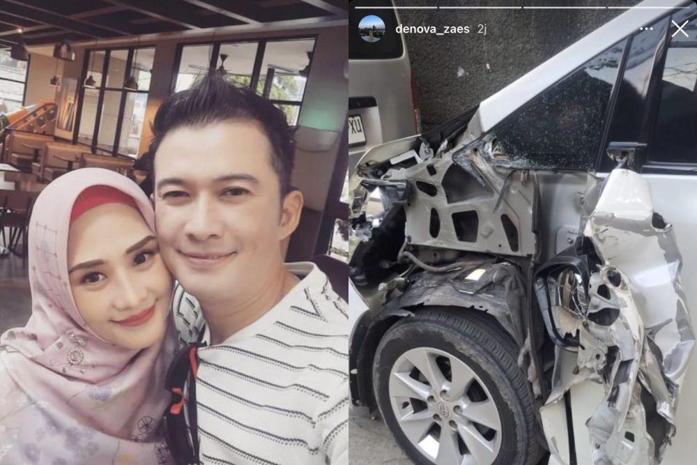 Mandala Shoji dan Istri Alami Kecelakaan, Mobilnya Ringsek Parah!