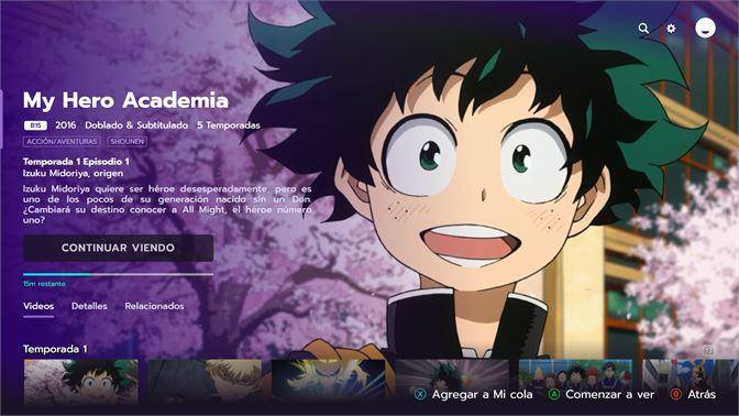My Hero Academia di Funimation (dok. Funimation)