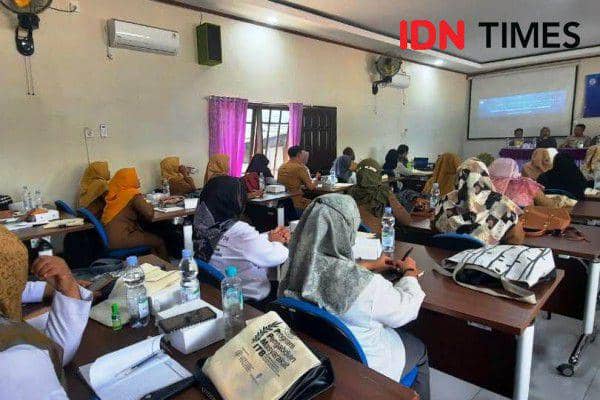 Guru SDN di IKN dilatih bahasa Inggris dan wawasan kebangsaan (IDN Times/Ervan)