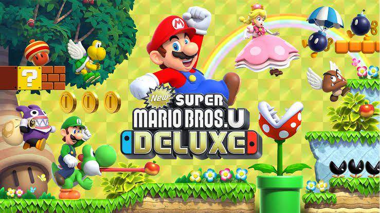 poster Super Mario Bros. U Deluxe (dok. Nintendo/Super Mario Bros. U Deluxe)