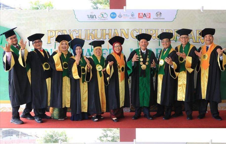 guru besar UIN Sumatera Utara yang baru dikukuhkan (instagram.com/uinsu_official)