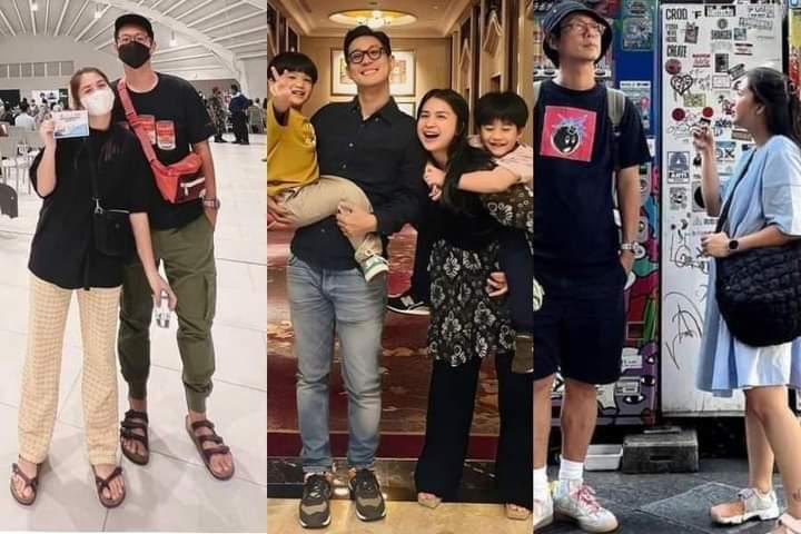 7 OOTD Couple Putri Titian-Junior Liem, Kasual hingga Formal