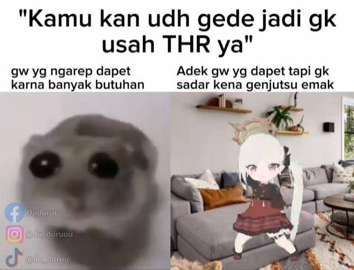 meme minta THR (instagram.com/du_duruuu)