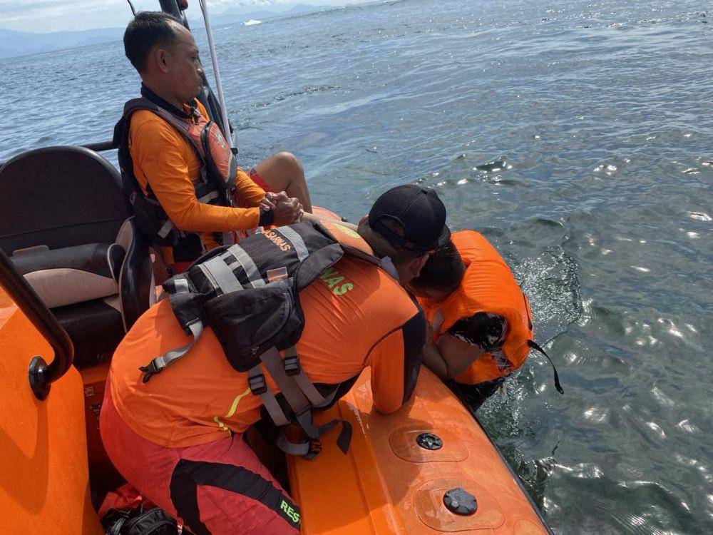 Kapal karam di perairan Jungutbatu, Nusa Penida. (Dok. IDN Times Bali/istimewa)