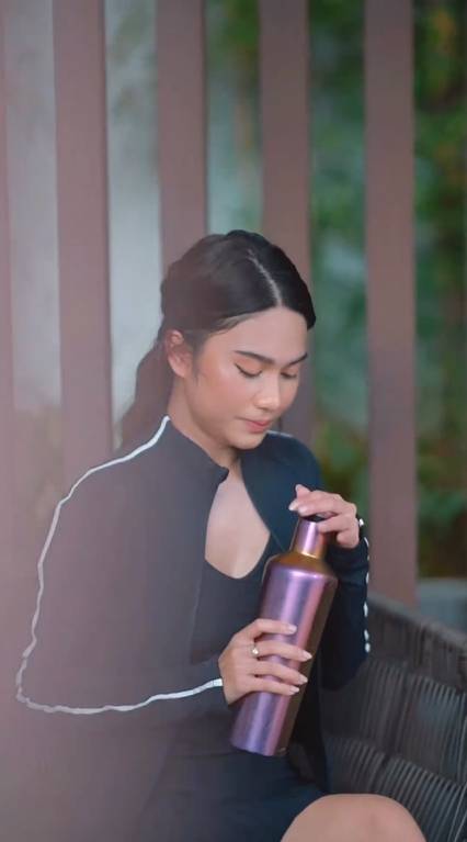 potret Azizah Salsha main tenis saat puasa (instagram.com/azizahsalsha_)