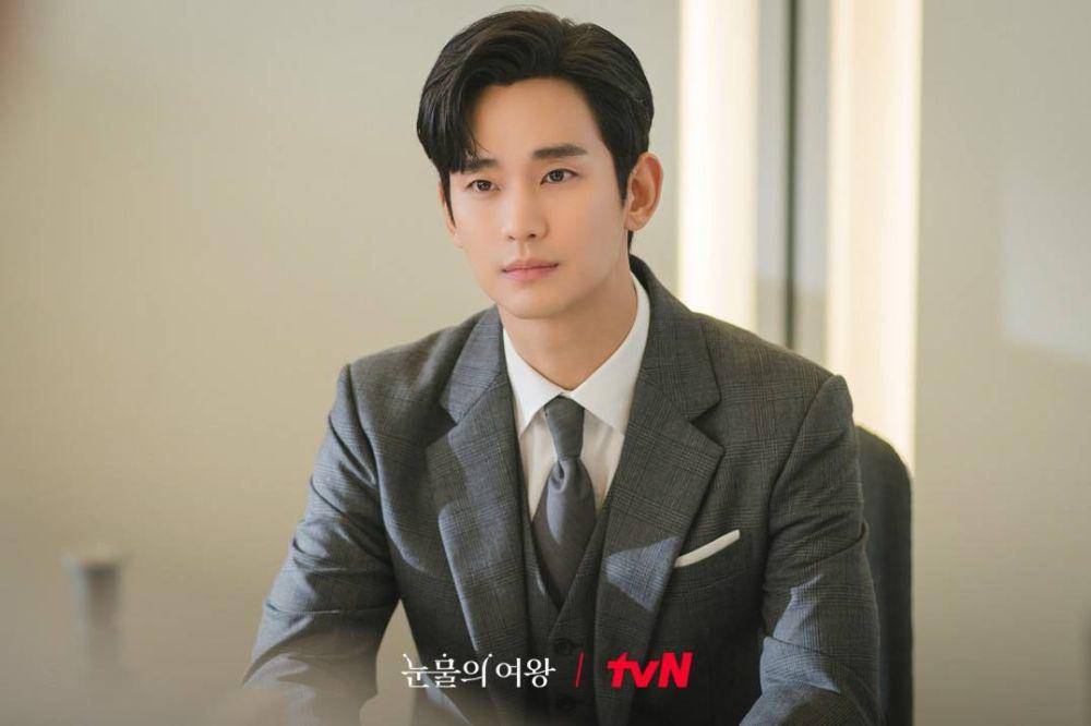 Baek Hyun Woo (Kim Soo Hyun) dalam drama Queen of Tears (dok. tvN/Queen of Tears)
