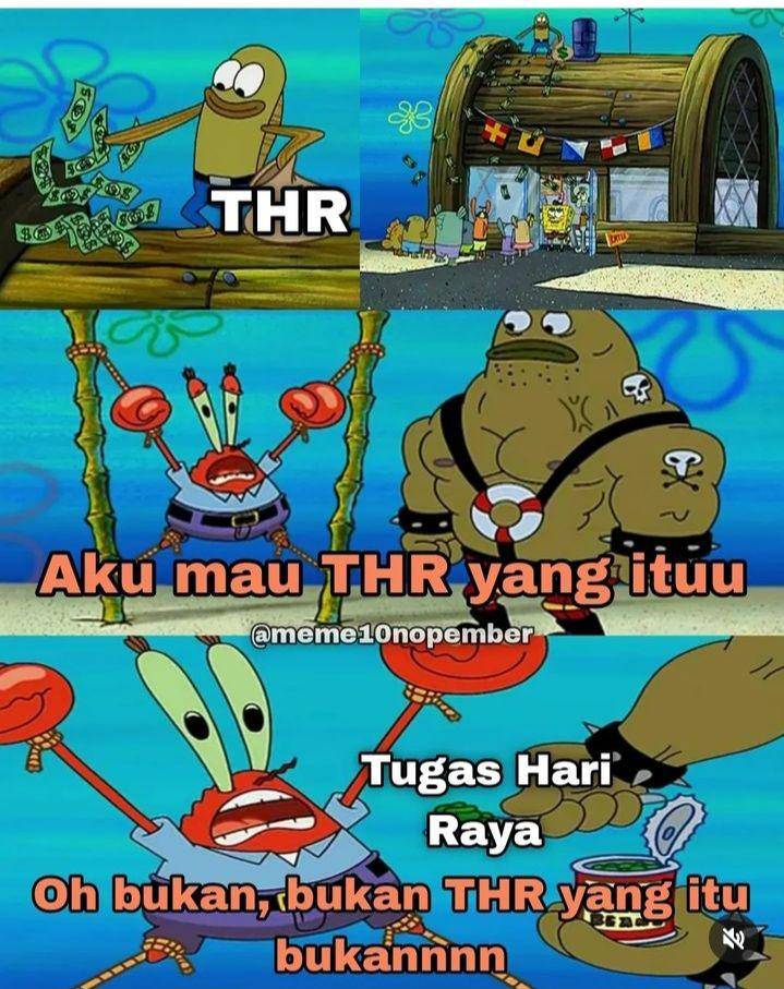 meme bocah minta THR (instagram.com/meme10nopember)