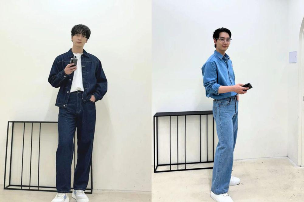 7 Inspirasi Mix and Match Denim Pants ala Chansung 2PM, Charming Abis!