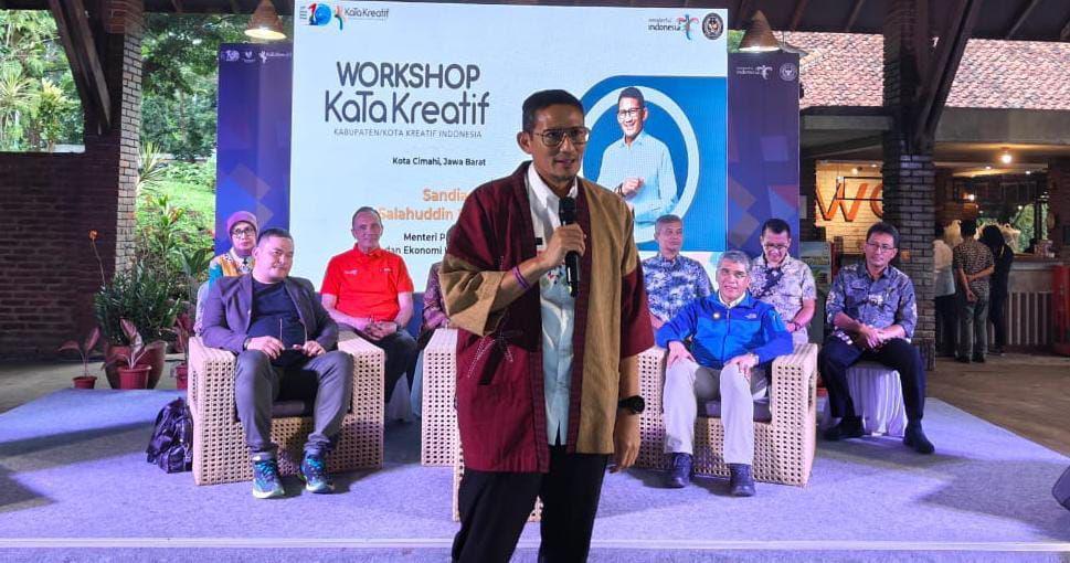 Sandiaga Uno: Kota Cimahi Punya Potensi Ekraf yang Besar