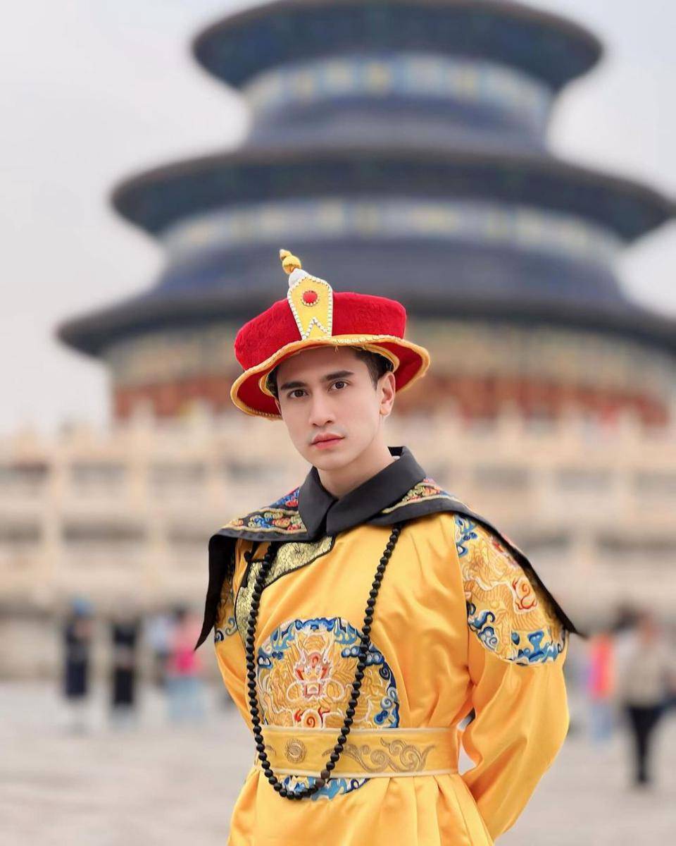 potret Verrell Bramasta cosplay bak Kaisar China (instagram.com/bramastavrl)