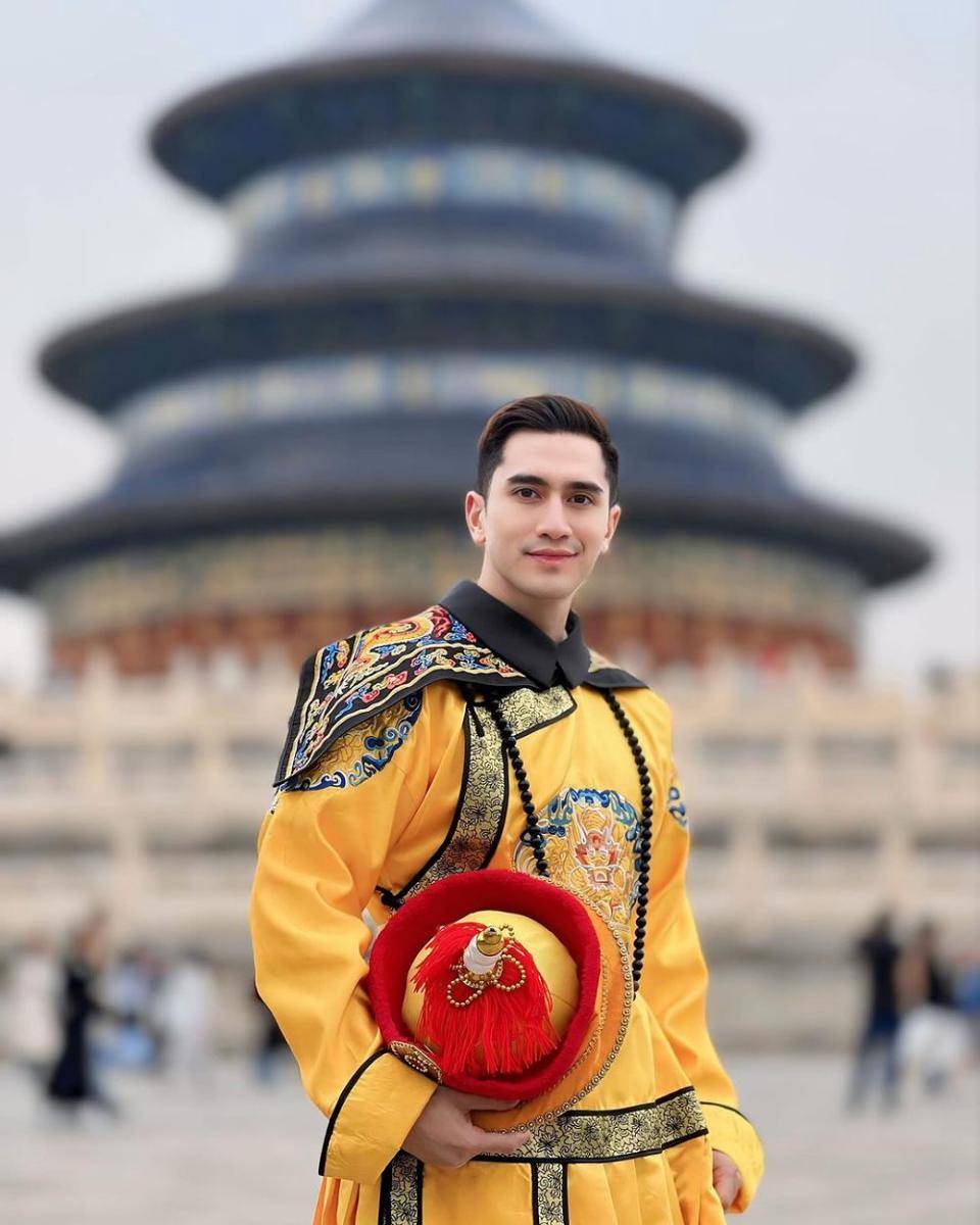 potret Verrell Bramasta cosplay bak Kaisar China (instagram.com/bramastavrl)