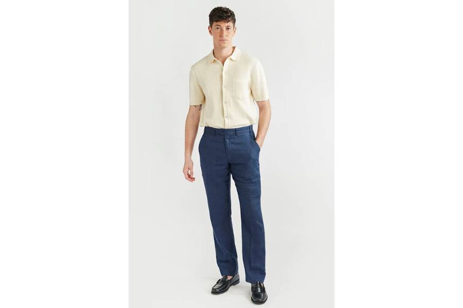 Outfit pria celana biru (pinterest.com)