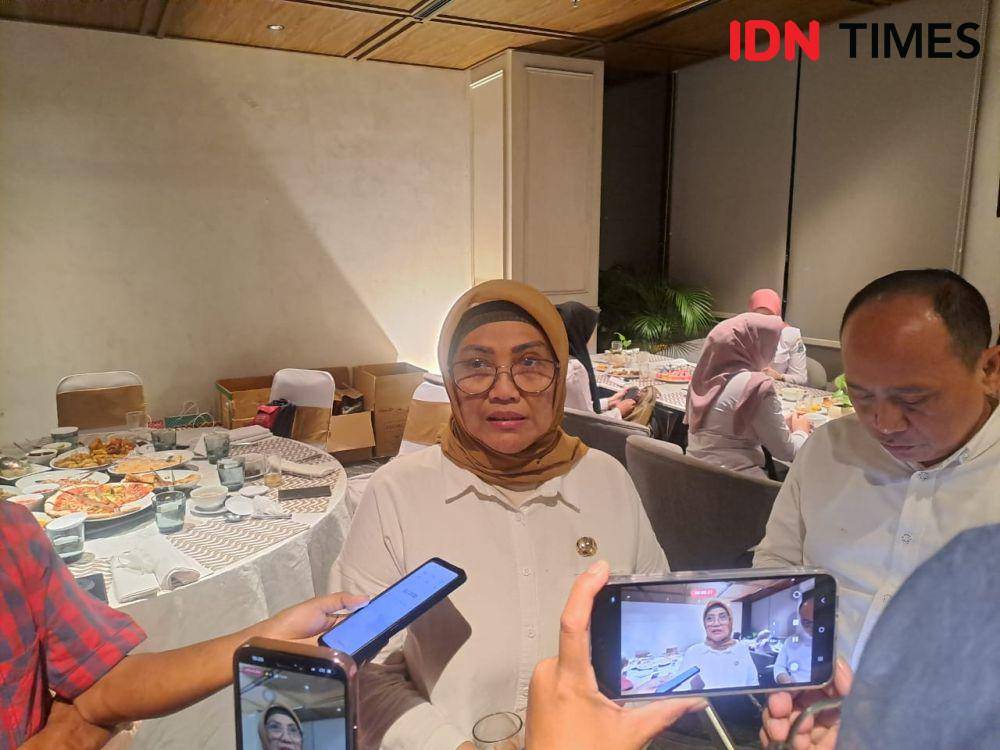 Kepala BKD Jatim, Indah Wahyuni. IDN Times/Ardiansyah Fajar