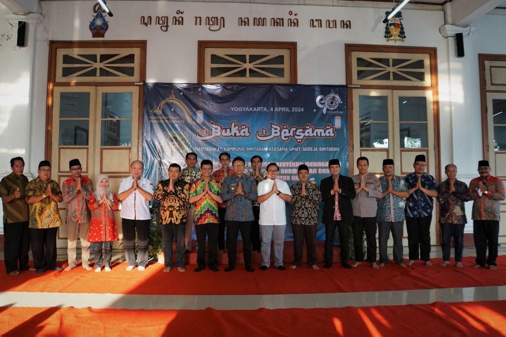 Buka Bersama di Gereja, Wujud Kerukunan Warga di Kota Yogyakarta