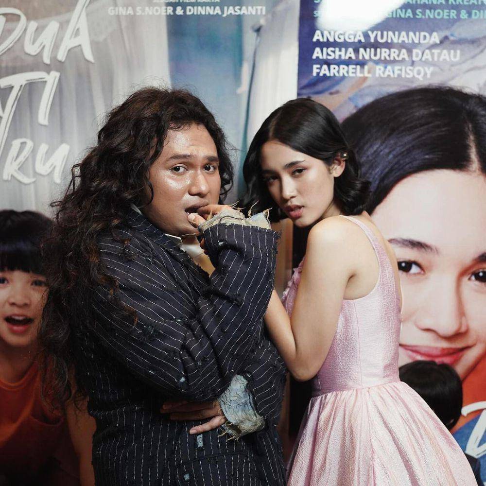 potret Keanu di gala premiere film Dua Hati Biru (instagram.com/keanuagl)