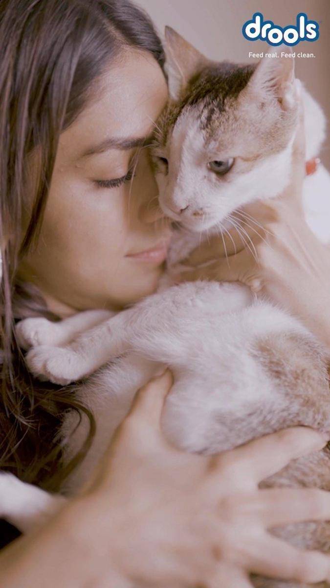 Mrunal Thakur dan kucingnya (instagram.com/billoboythakur)
