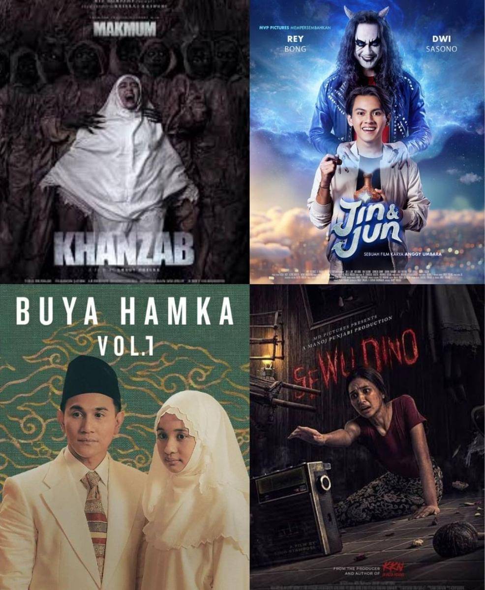 Film bioskop Lebaran 2023 (dok.Dee Company/MVP Pictures/Falcon Pictures/MD Pictures)