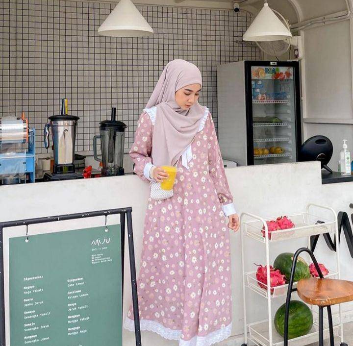 ilustrasi gamis vintage (instagram.com/@richaeu)