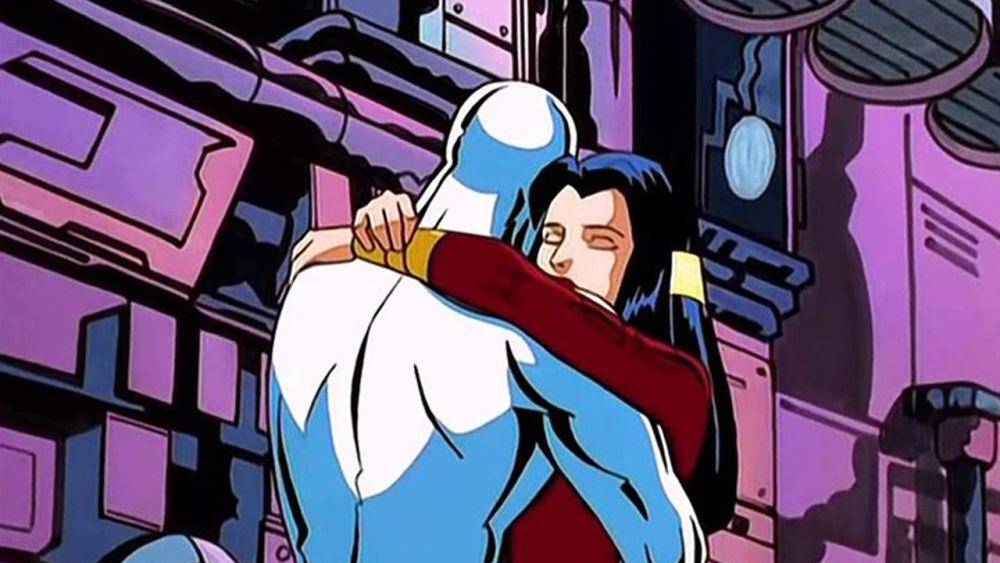 Shalla-Bal dan Silver Surfer/Norrin Radd di serial animasi Silver Surfer. (dok. Marvel Studios/Silver Surfer)