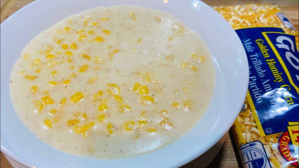 ilustrasi bubur jagung (youtube.com/How we Rowes cook)