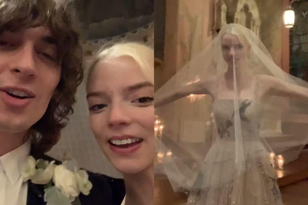 7 Momen Nikahan Anya Taylor-Joy 2 Tahun Lalu, Baru Dibagikan Sekarang