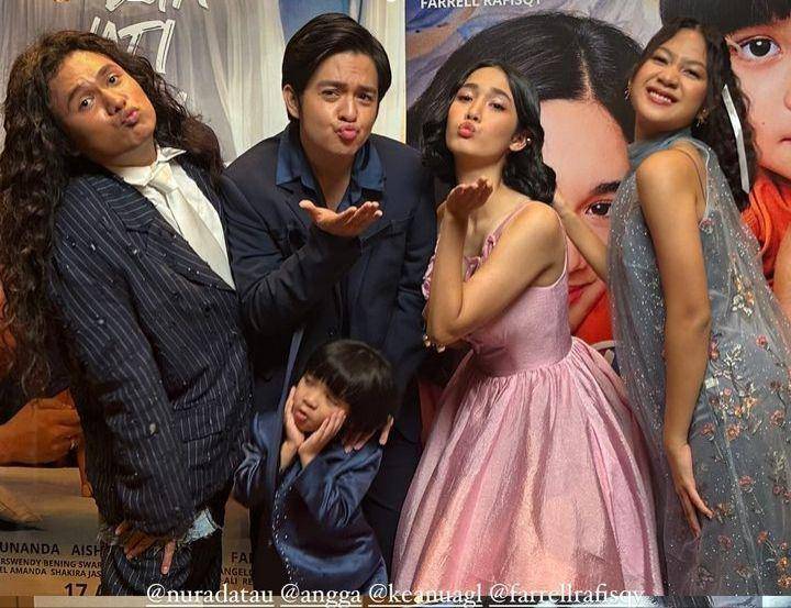 Artis di gala premiere Dua Hati Biru (Instagram.com/maishakanna)