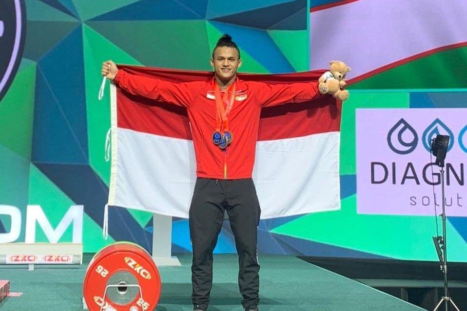 Lifter muda Indonesia, Rizki Juniansyah (instagram.com/rjuniansyah_)