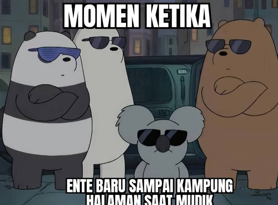 13 Meme Mudik Lebaran 2025, Kocak Bikin Ngakak!