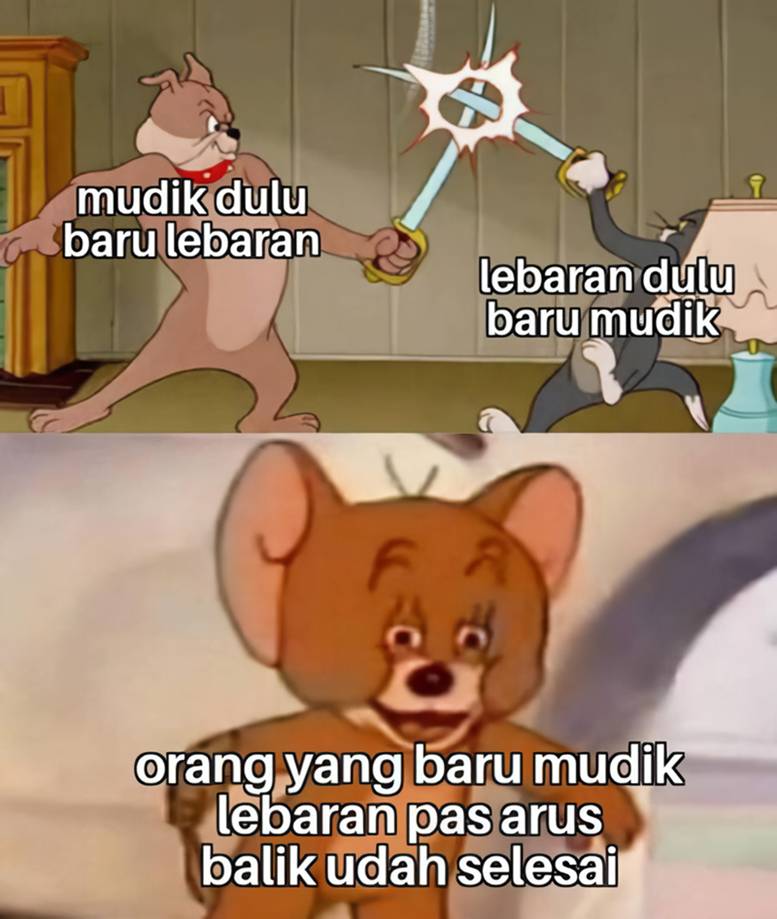 Meme Mudik Lebaran - Kamu mudiknya kapan nih, guys?