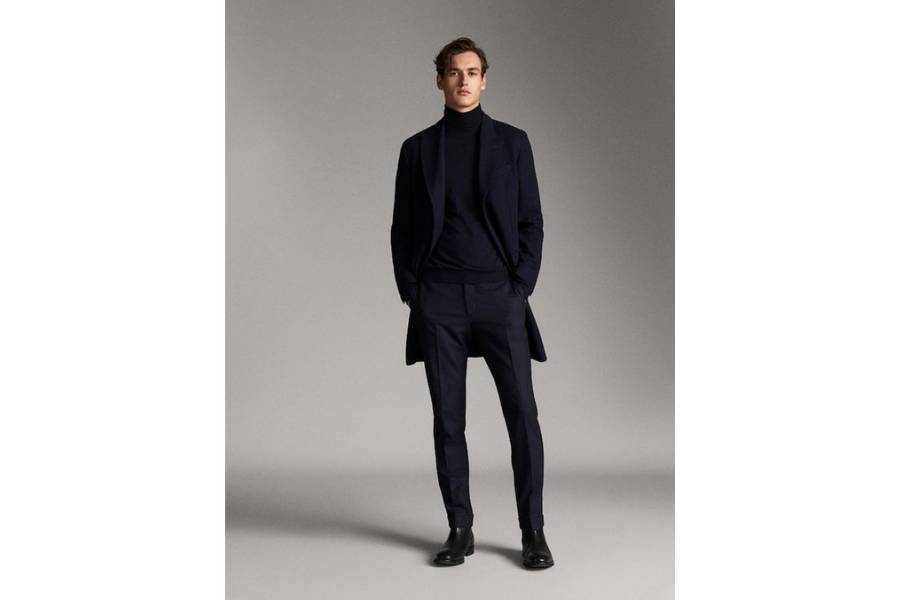 Outfit pria celana hitam (pinterest.com)