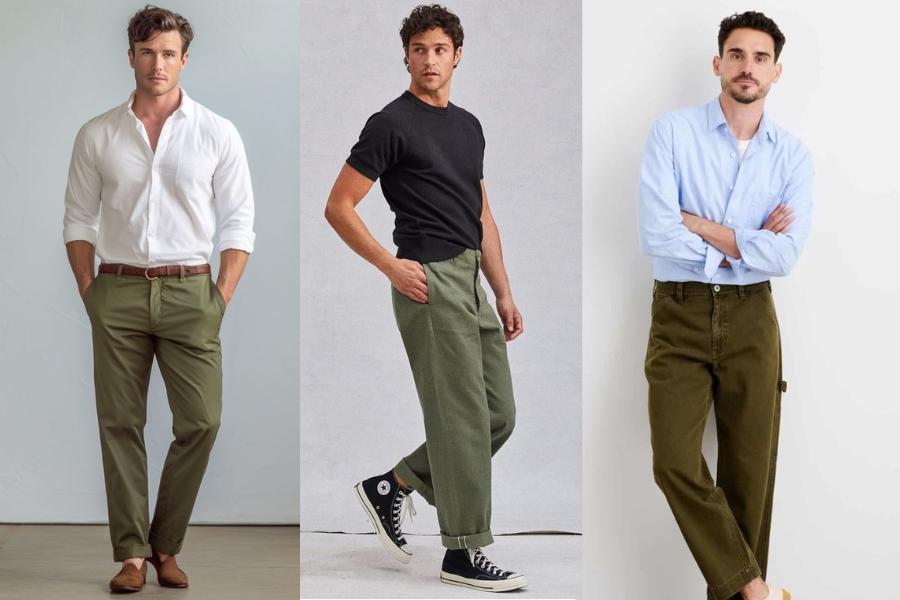 Celana Hijau Army Cocok dengan Baju Warna Apa? Jangan Keliru