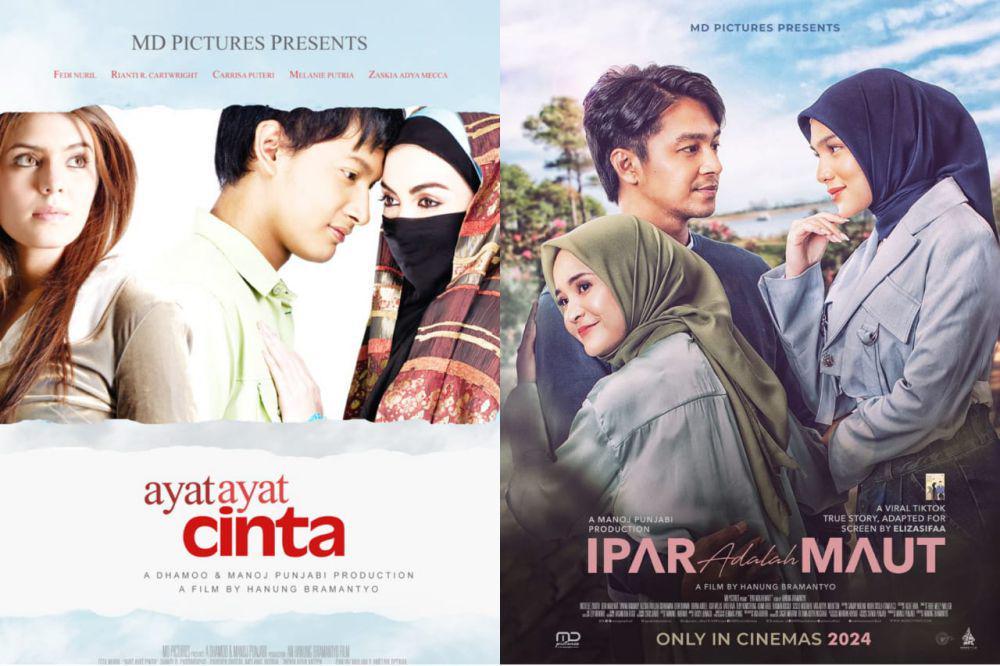 Film MD Pictures (dok. MD Pictures / Ipar adalah Maut | dok. MD Pictures / Ayat-ayat Cinta)
