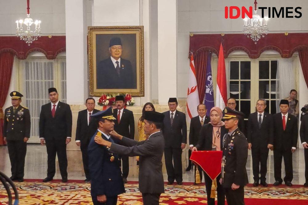 Jadi KSAU, Tonny Harjono Naik Pangkat Jadi Marsekal